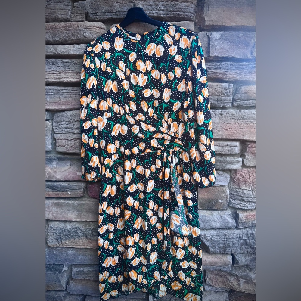 Adele Simpson Vintage Silk Dress